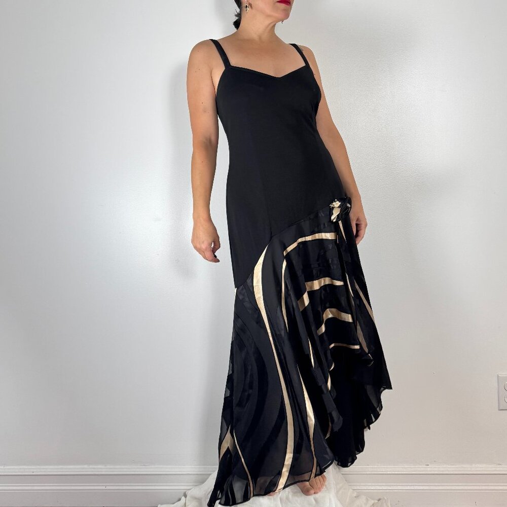 Vintage JOSEPH RIBKOFF Party Dress - Size 12 - Picture 3 of 16